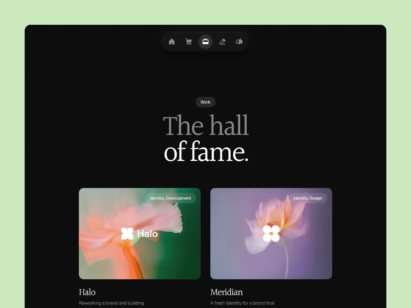 Refined Framer template