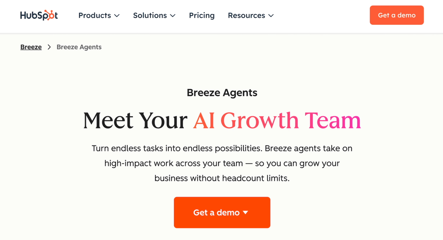 Breeze Agents by HubSpot
