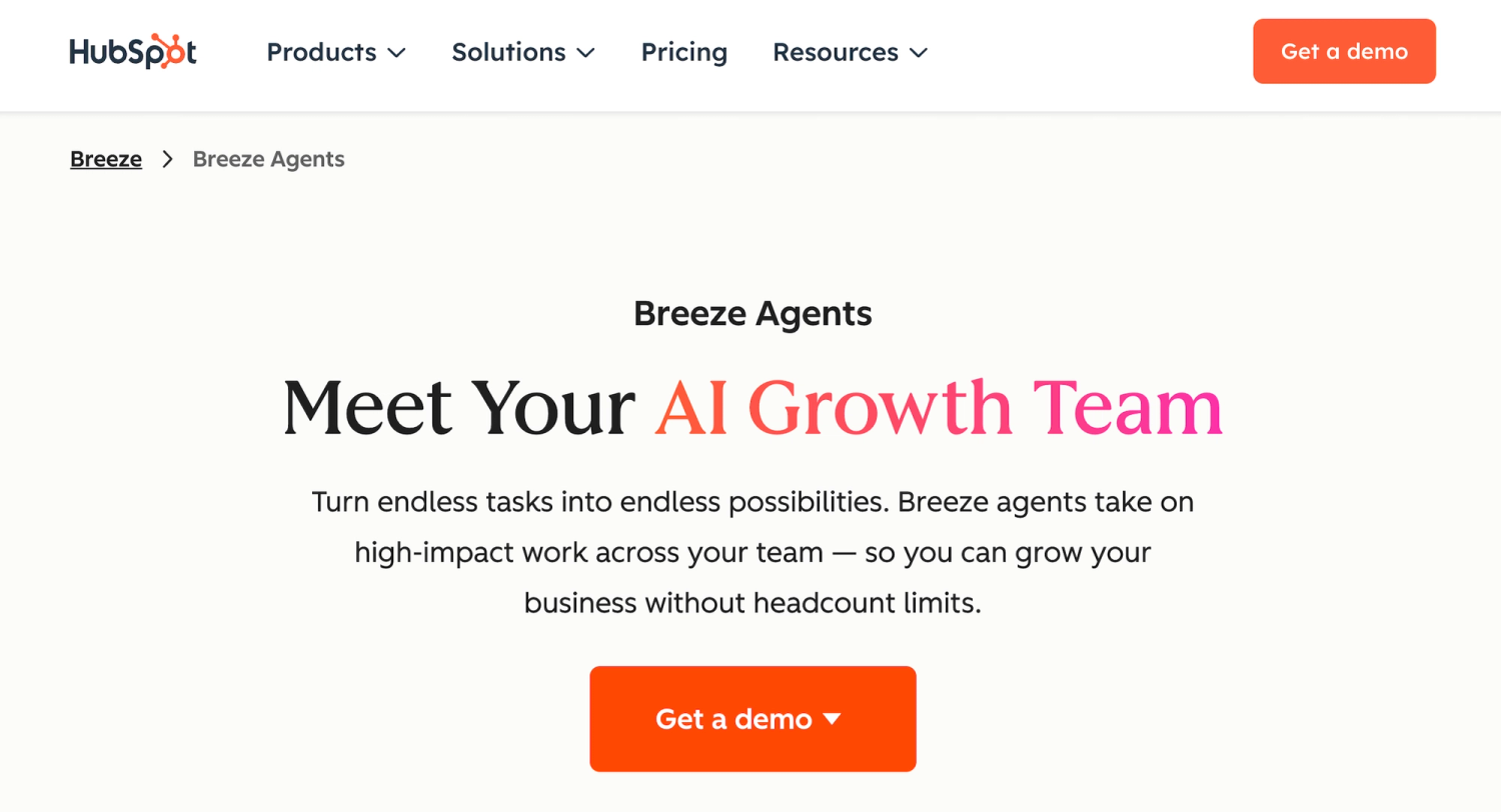Breeze Agents by HubSpot