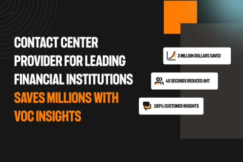 VoC insights for financial institutions