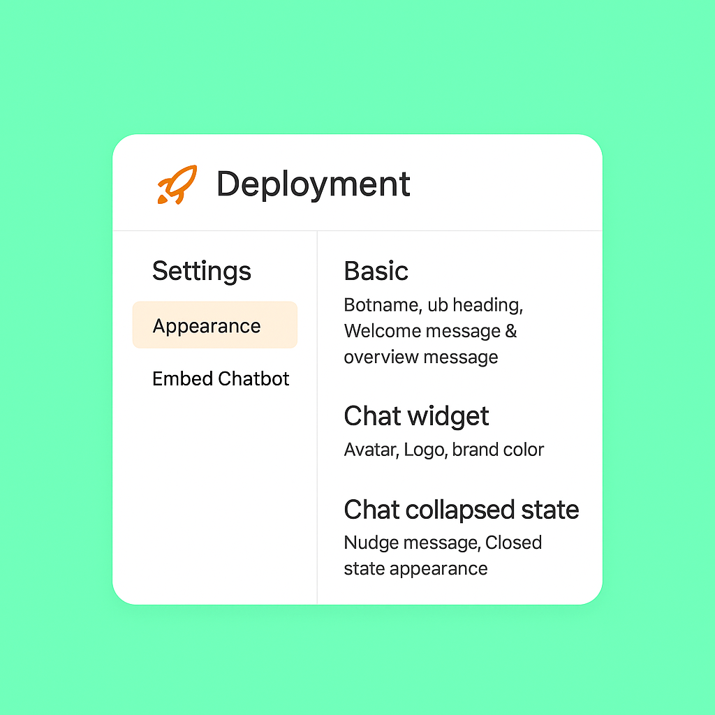 deployment of ai agent