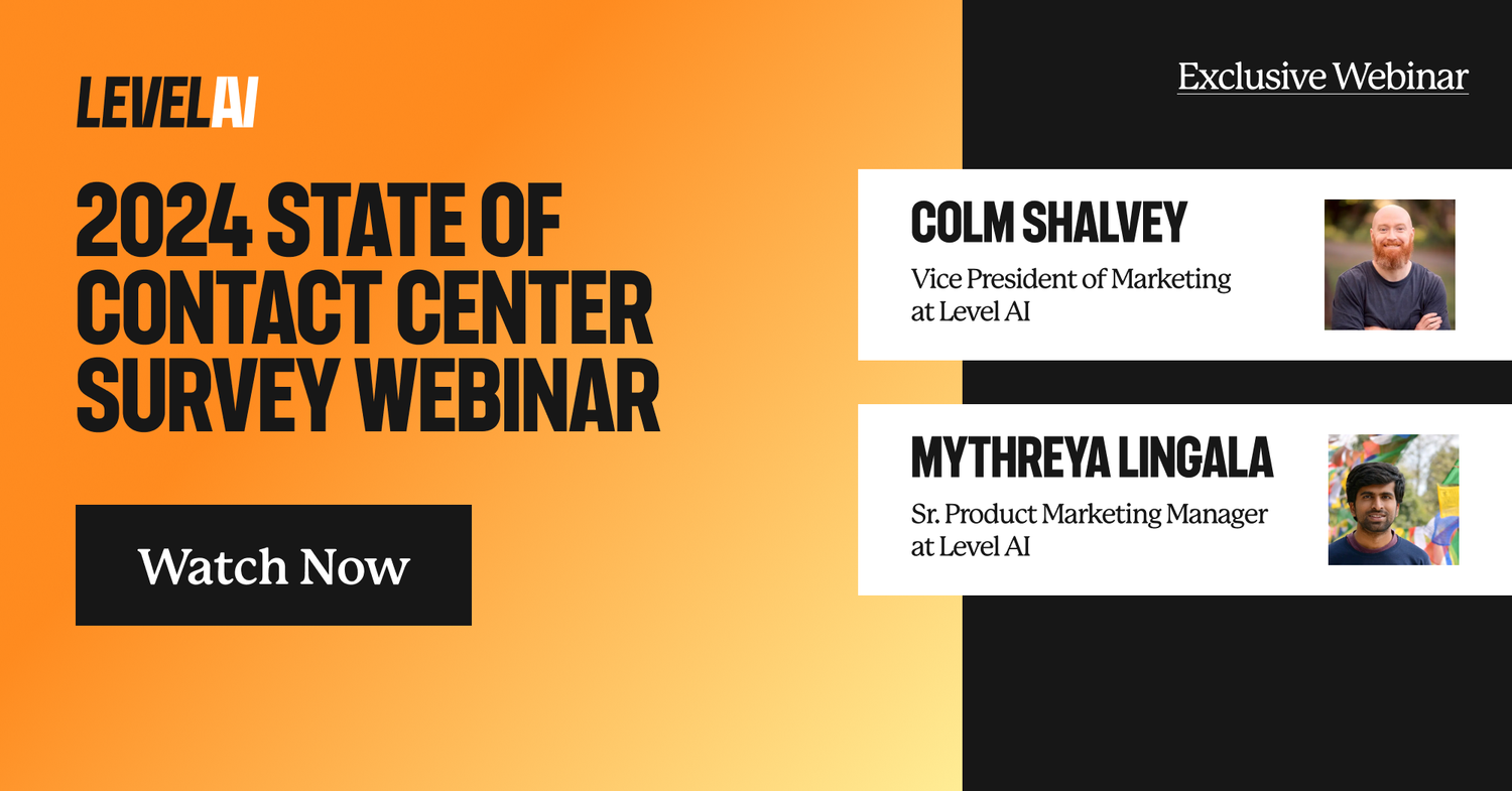 [Webinar] Unveiling the Future: Key Insights from the 2024 State of the Contact Center Survey