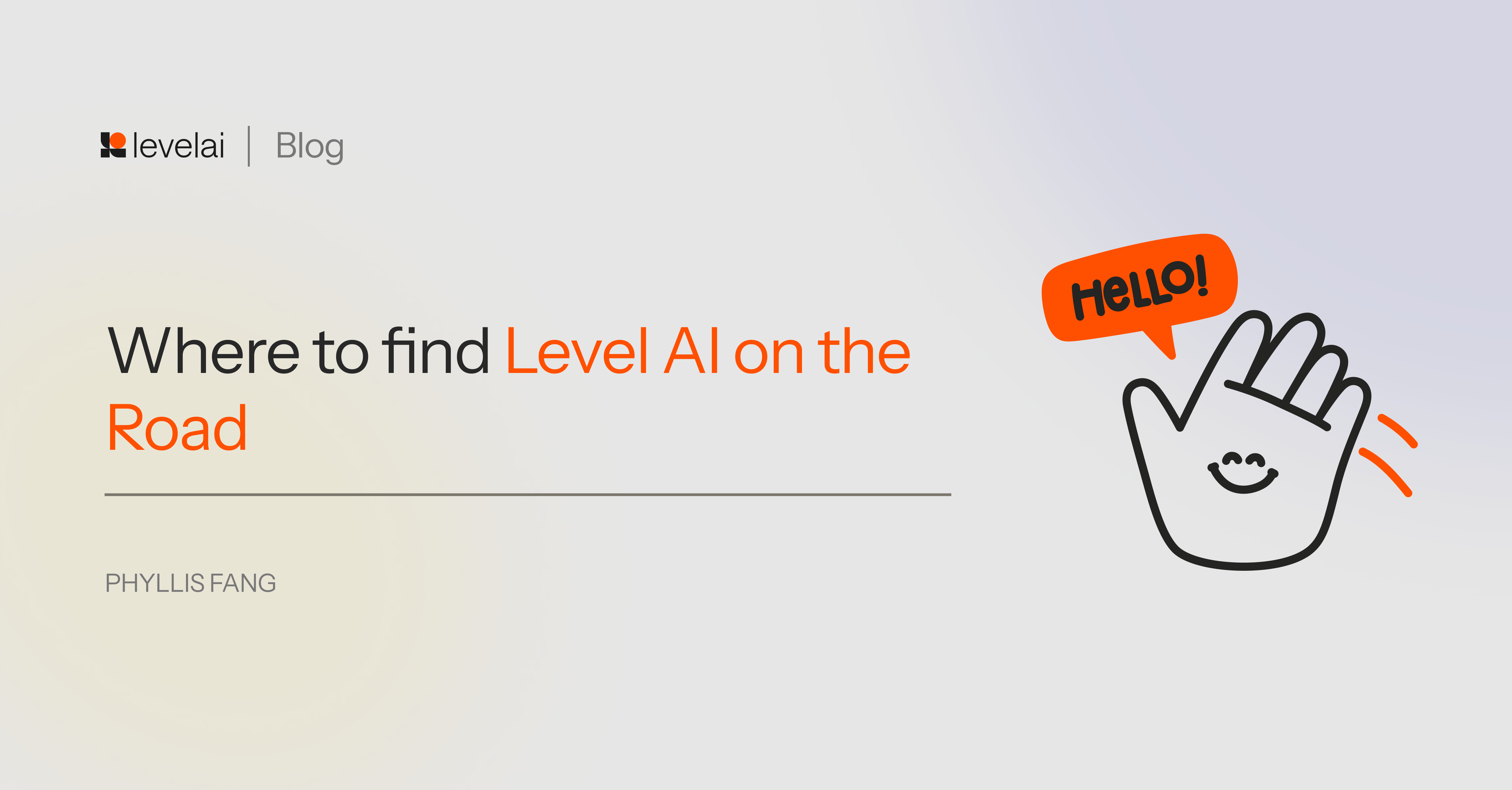 Where to find Level AI on the road