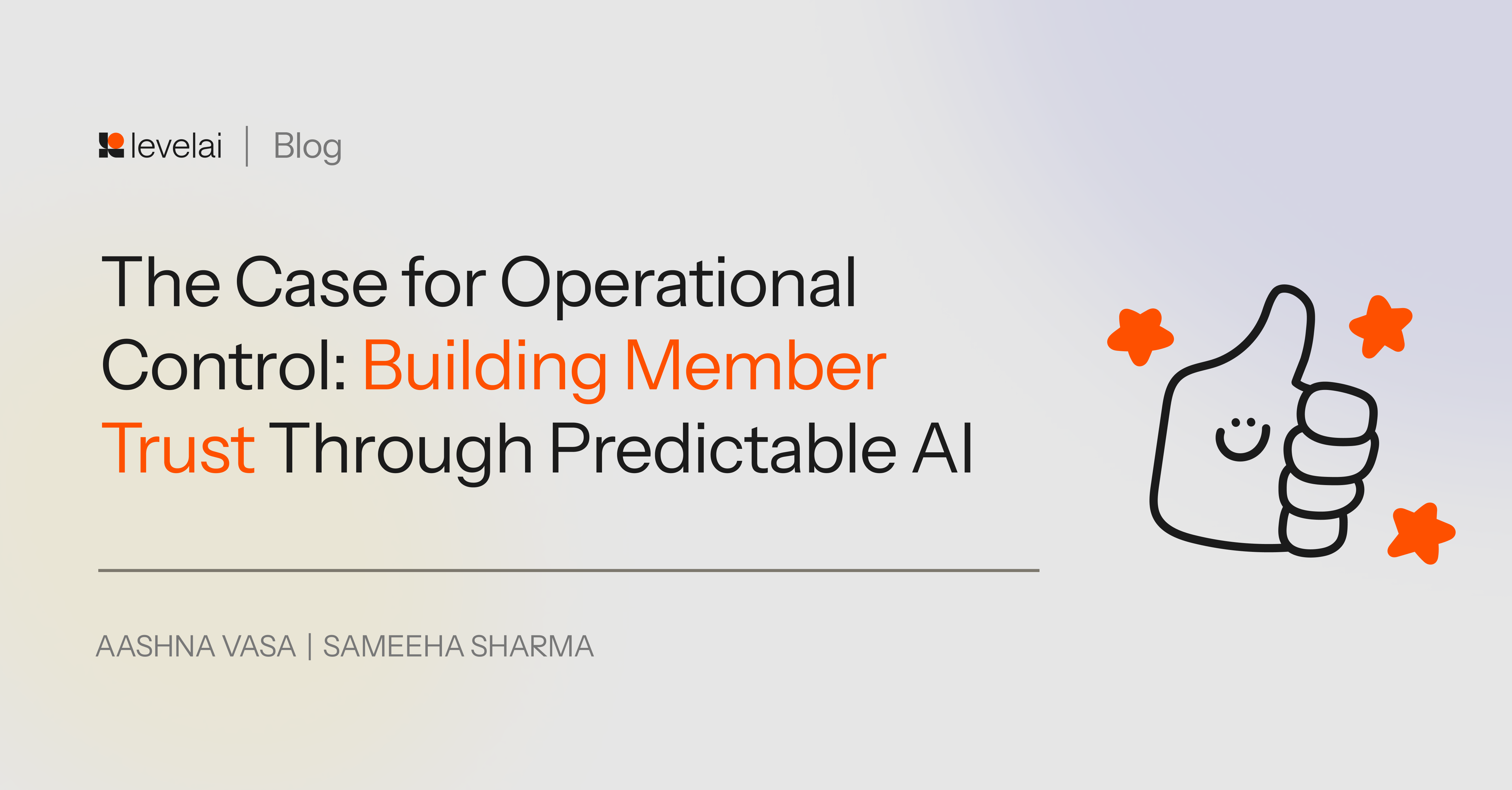 The Case for Operational Control: Building Member Trust Through Predictable AI