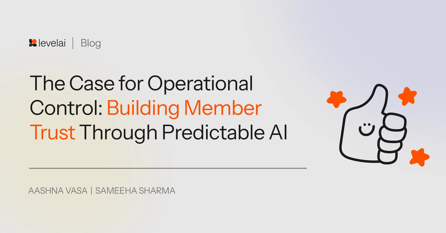 The Case for Operational Control: Building Member Trust Through Predictable AI