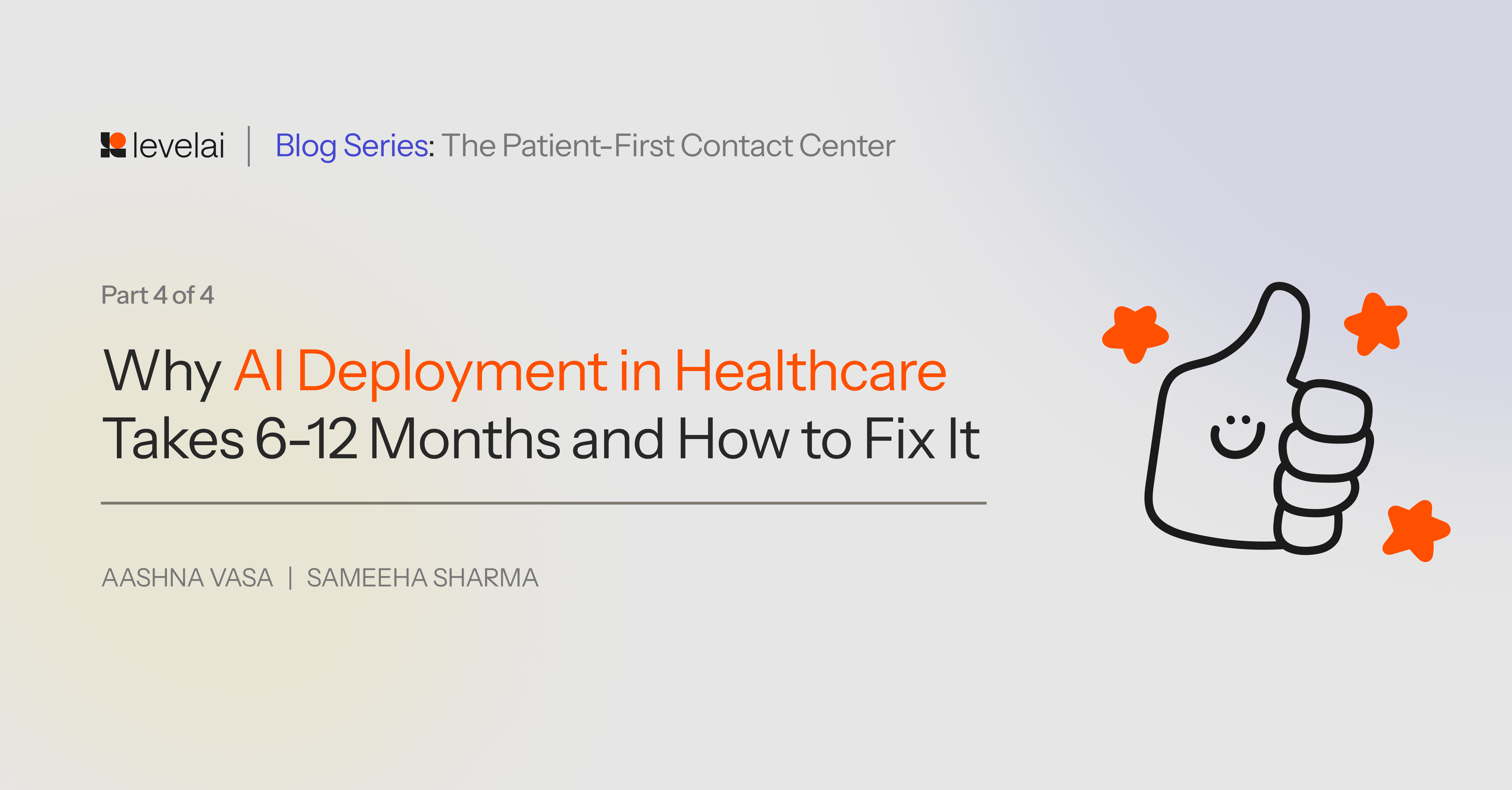 Why AI Deployment in Healthcare Takes 6-12 Months and How to Fix It