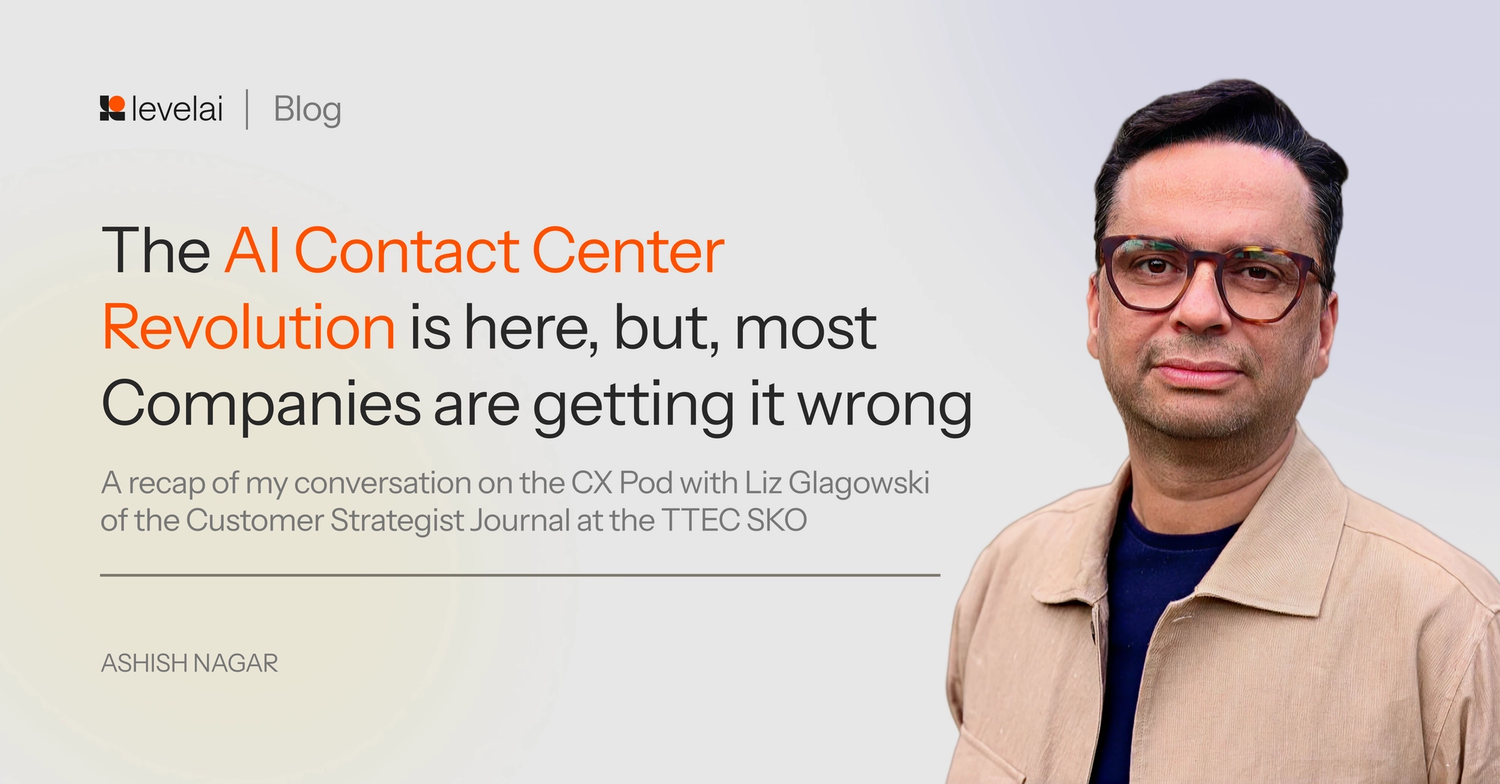 The AI Contact Center Revolution Is Here But, Most Companies Are Getting It Wrong