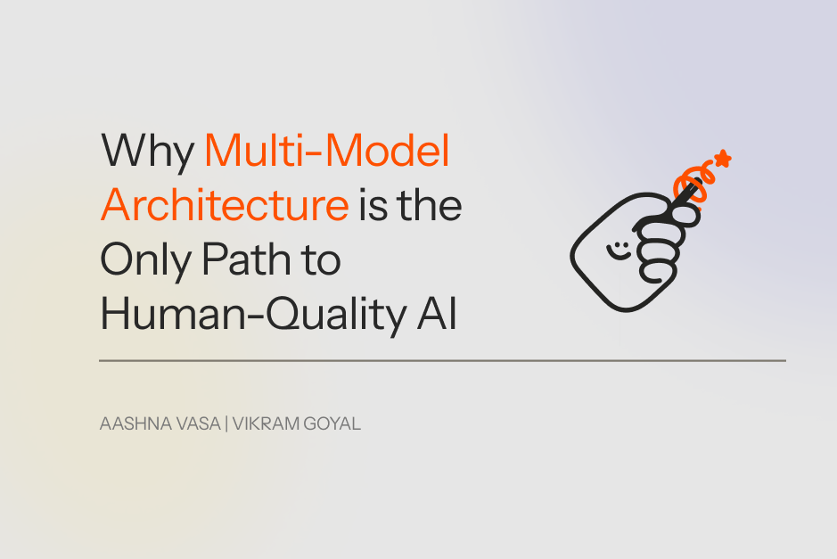 Releasing Our Parallel Multi-Modal Architecture for Virtual Agents: The New Standard for Human-Quality AI