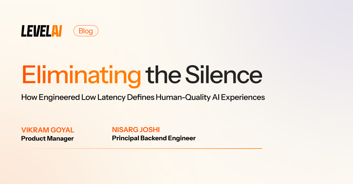 Eliminating the Silence: How Engineered Low Latency Defines Human-Quality AI Experiences