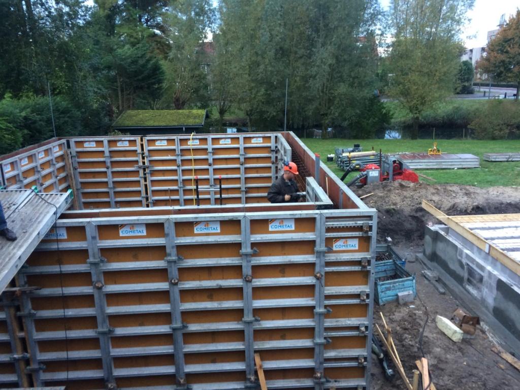 Afzink kelder Alexanderlaan