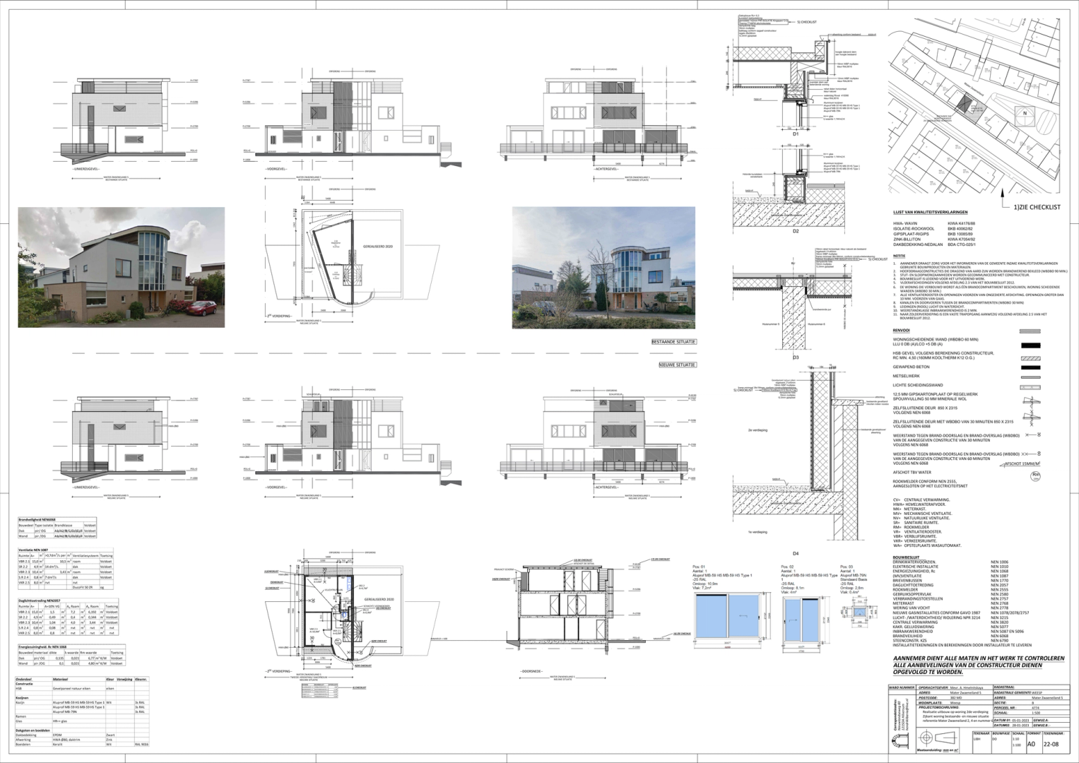 before digitale tekening