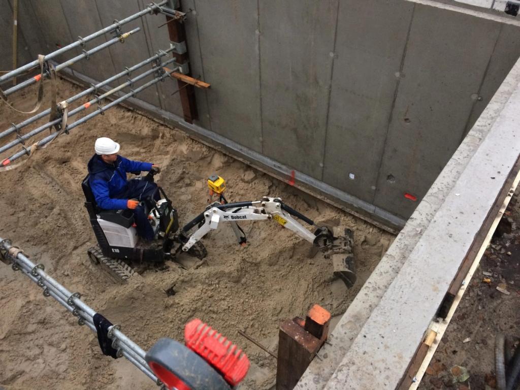 Afzink kelder Alexanderlaan