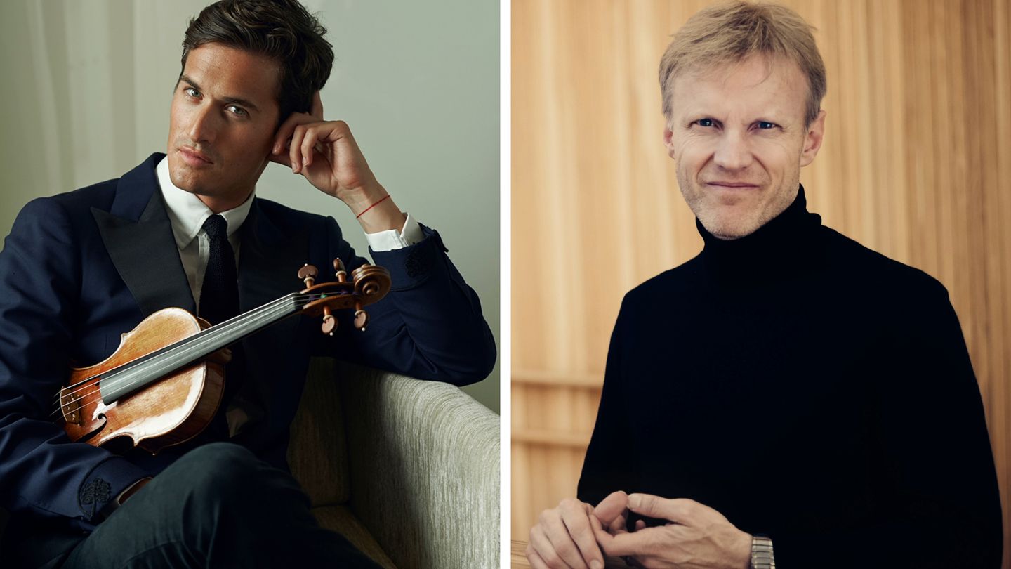Kollasj med bilde av Charlie Siem og Håvard Gimse