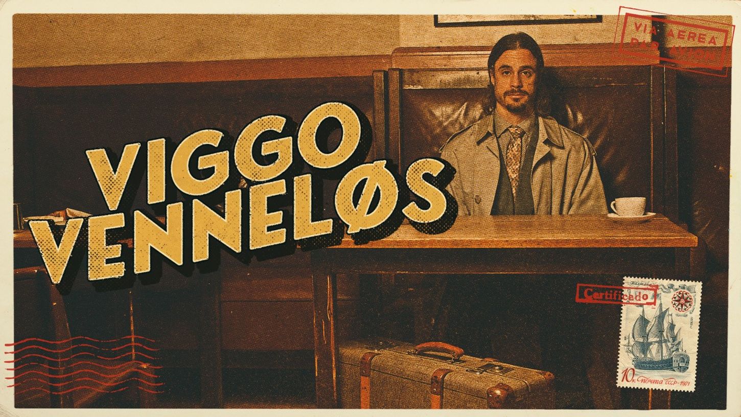 Plakat av Viggo Venn, til showet Viggo Venneløs