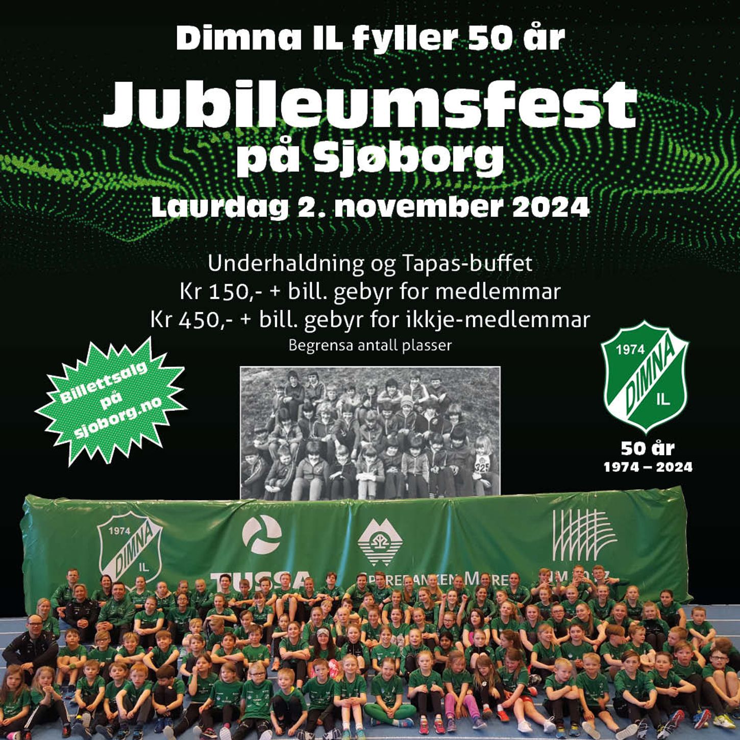 Plakat for Dimna IL sin jubiluemsfest