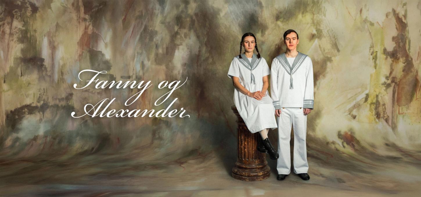 Plakat til teaterstykket Fanny og Aleksander