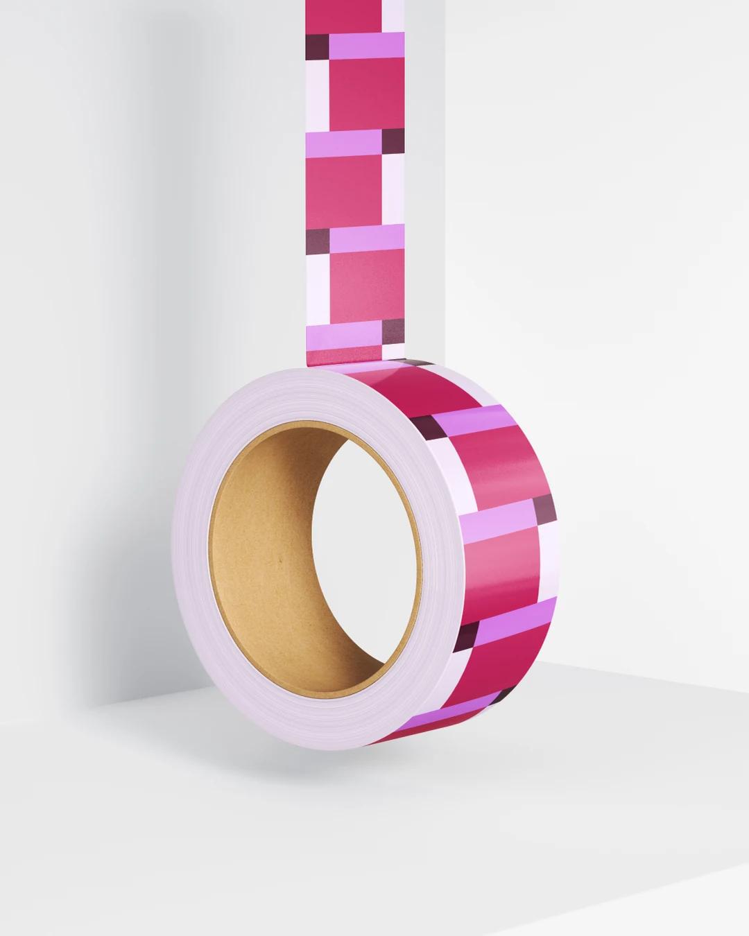 Waybill branded packaging tape