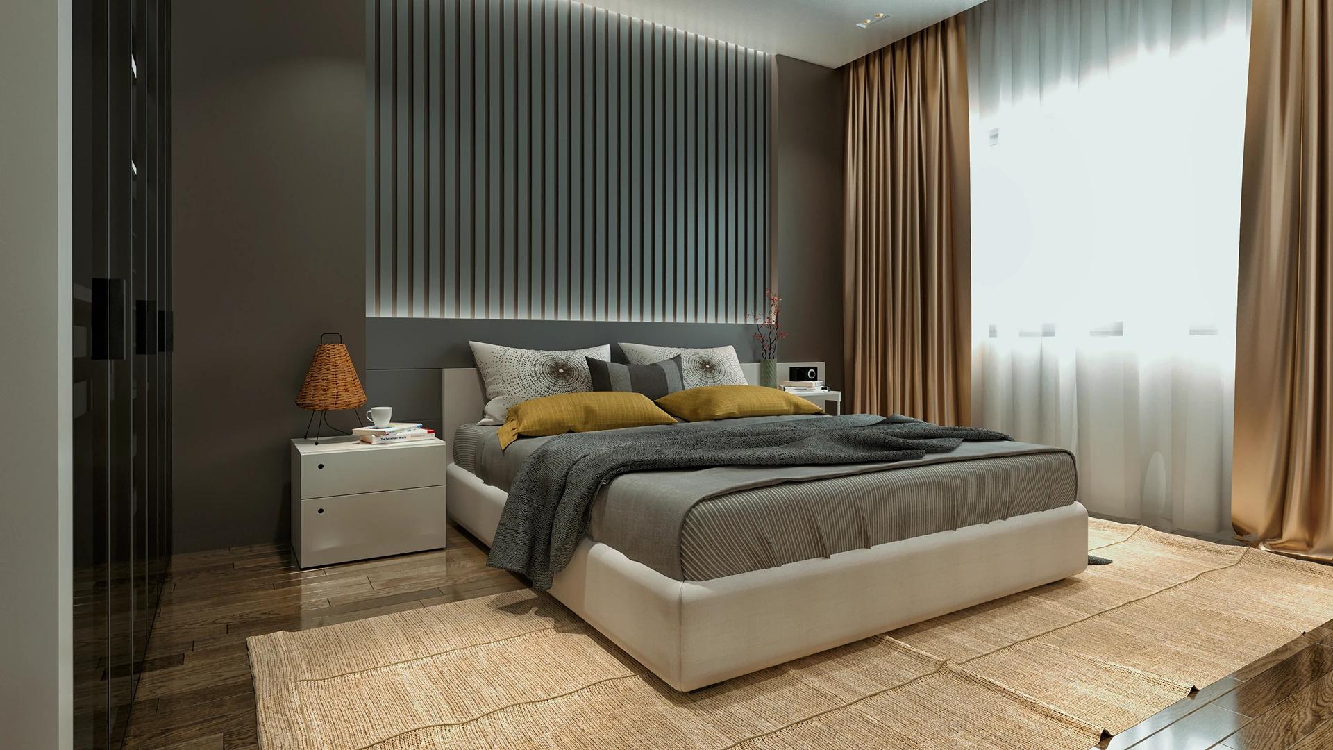 CONCORD contemporary bedroom interior