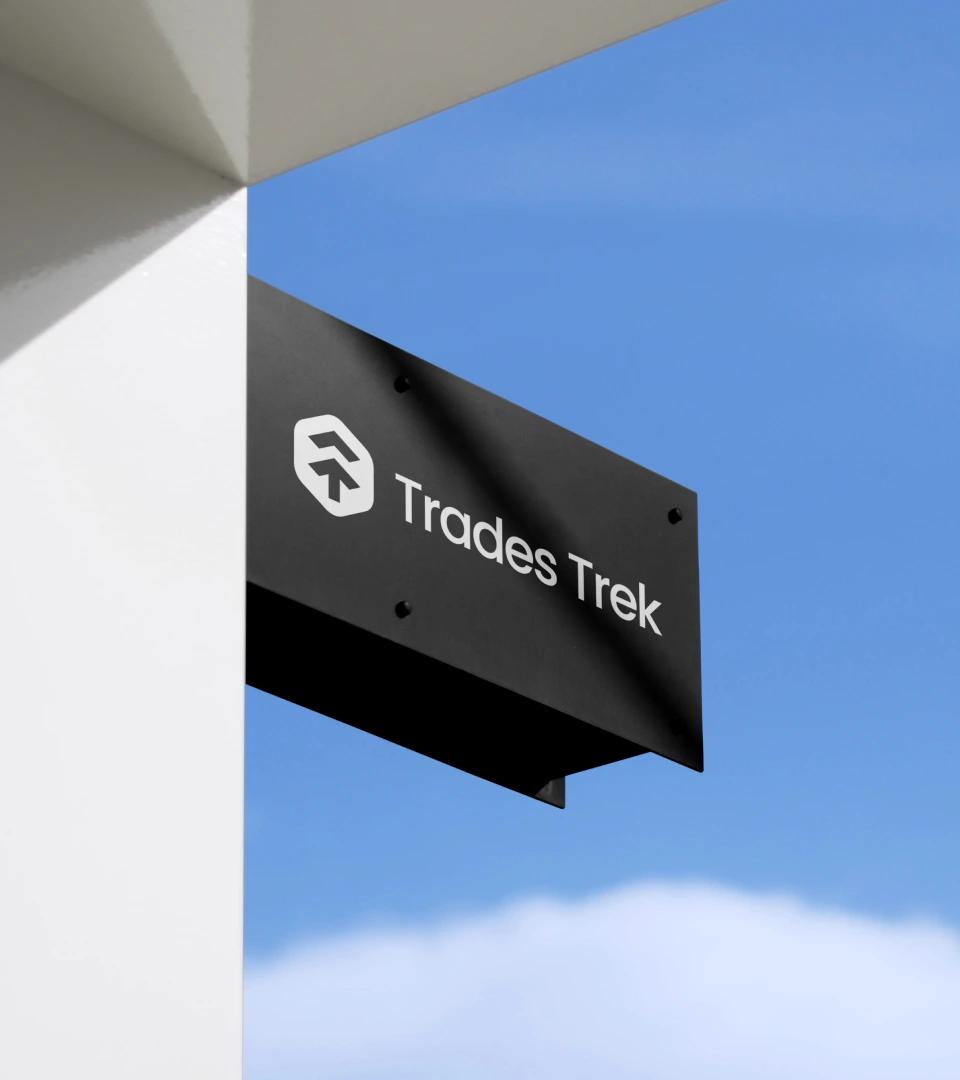 Trades Trek building signage