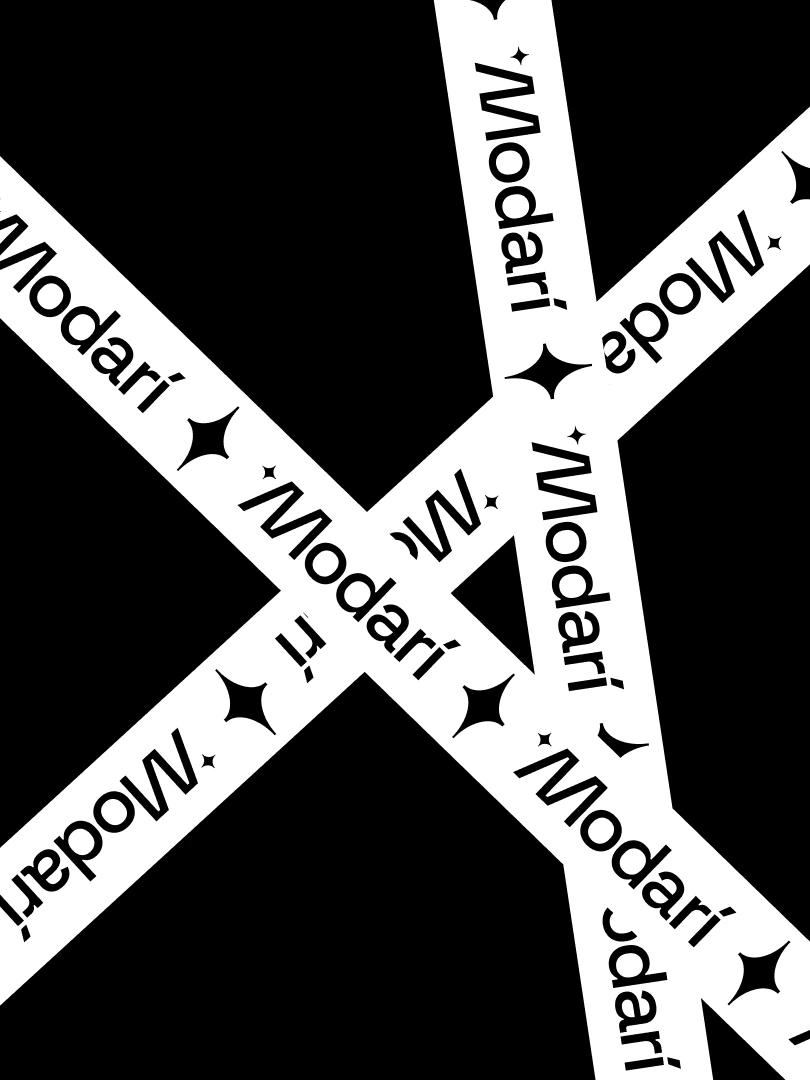 Modari branded packaging tape