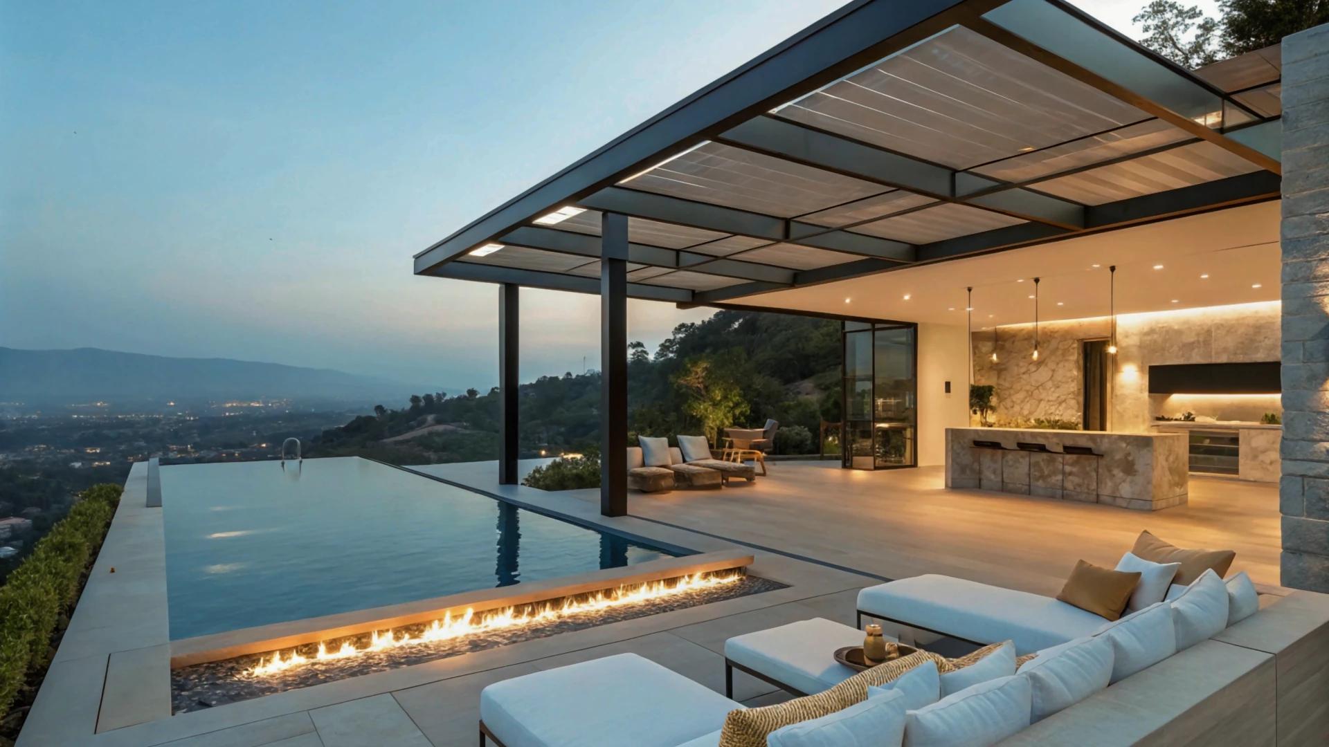CONCORD contemporary home and pool