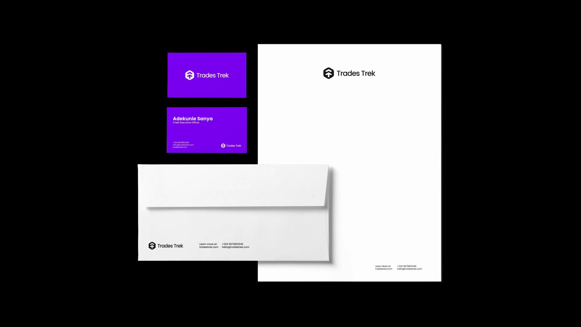 Trades Trek stationery system
