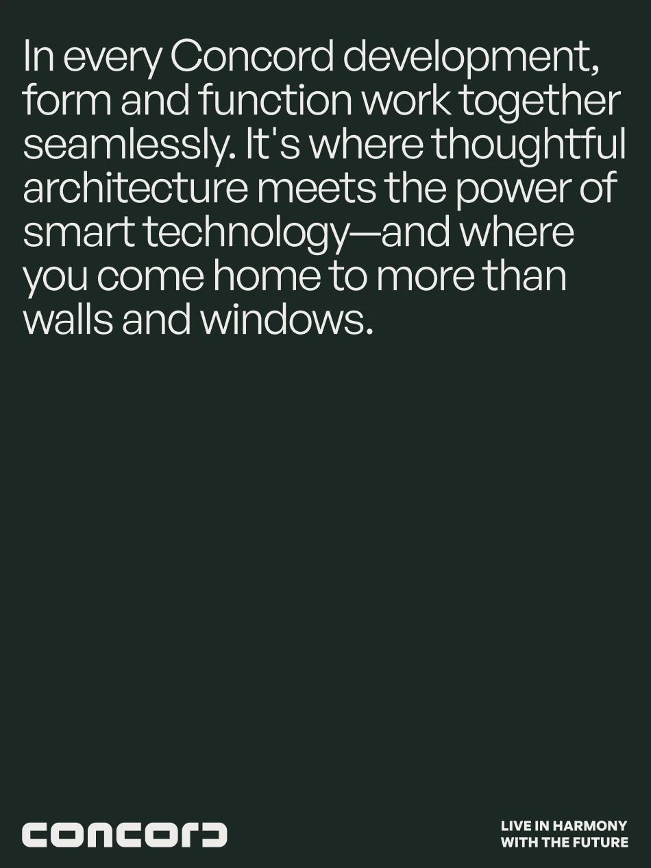 CONCORD intelligent architecture and smart living manifesto