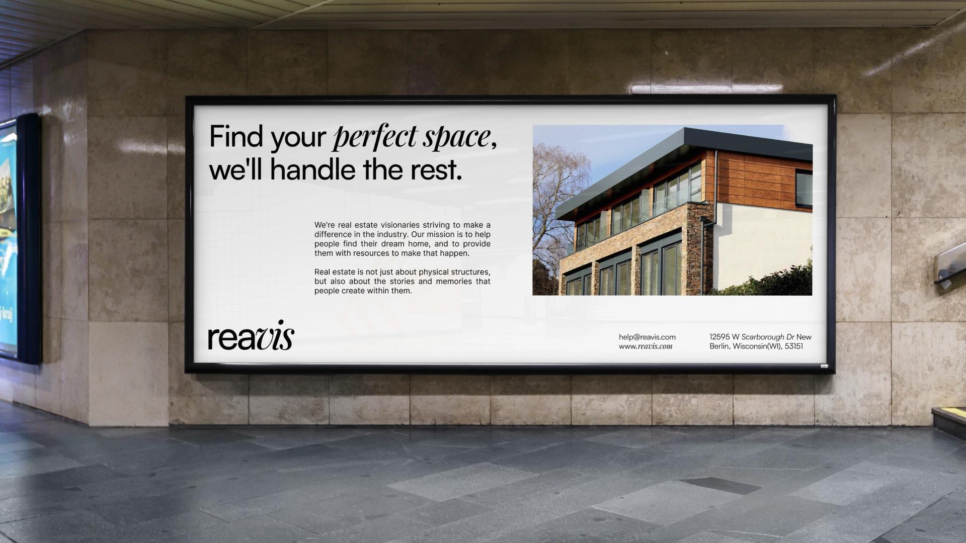 Reavis property billboard