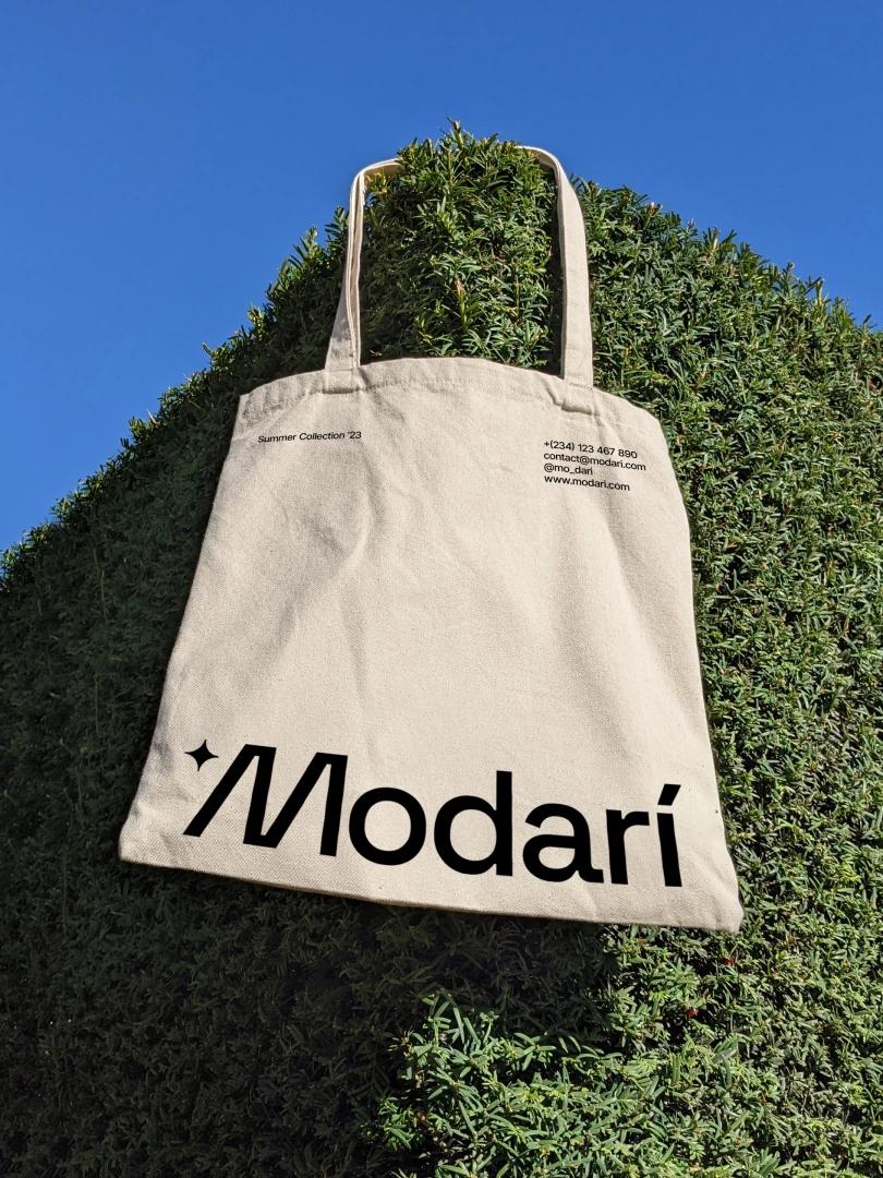 Modari tote bag application