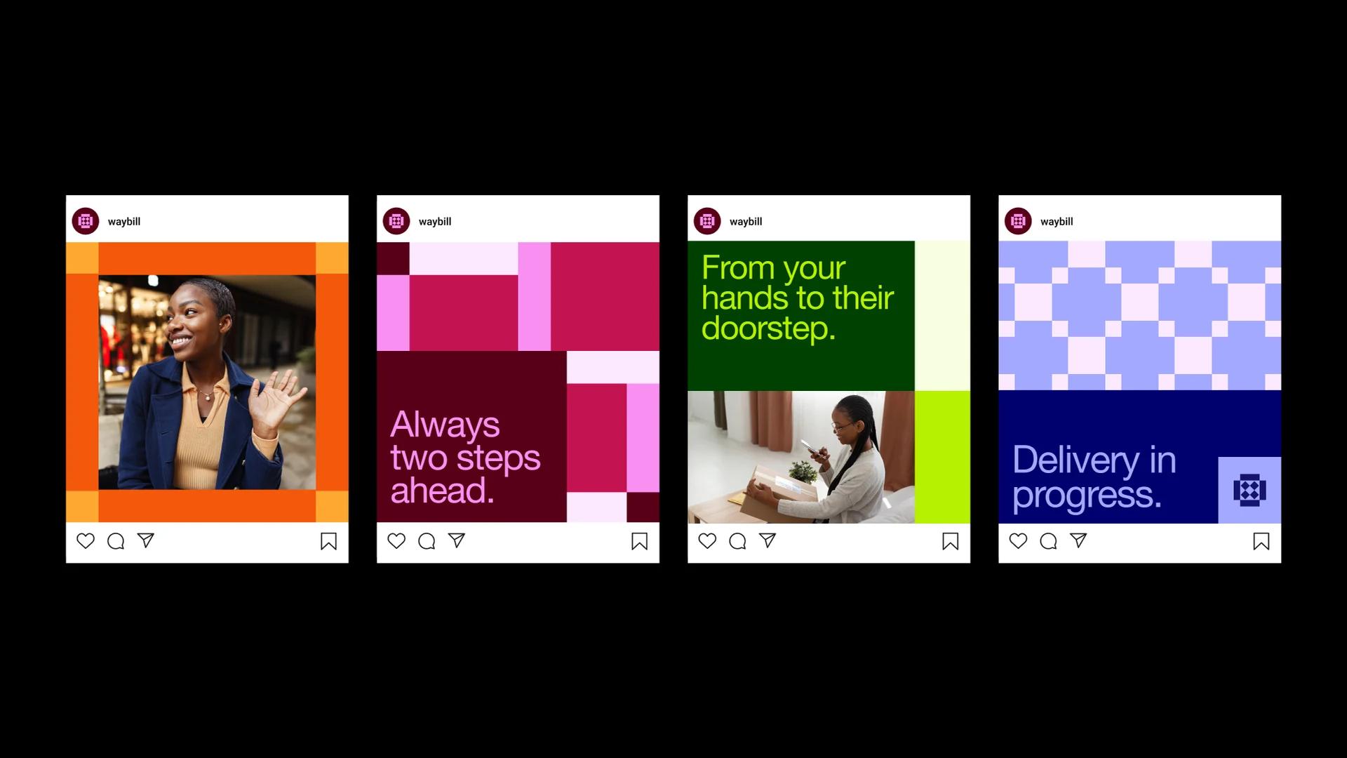 Waybill social media campaign templates