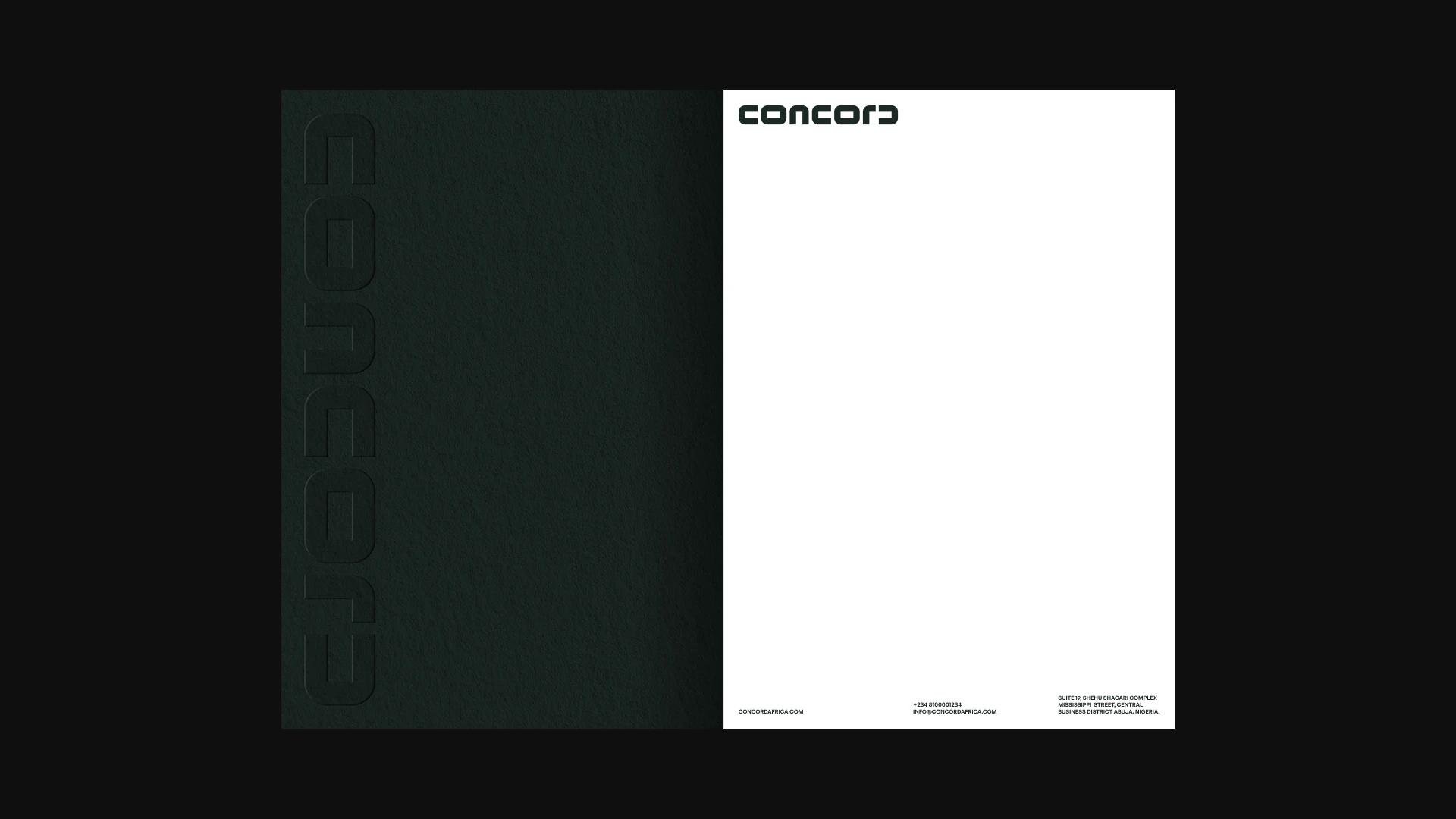 CONCORD stationery system