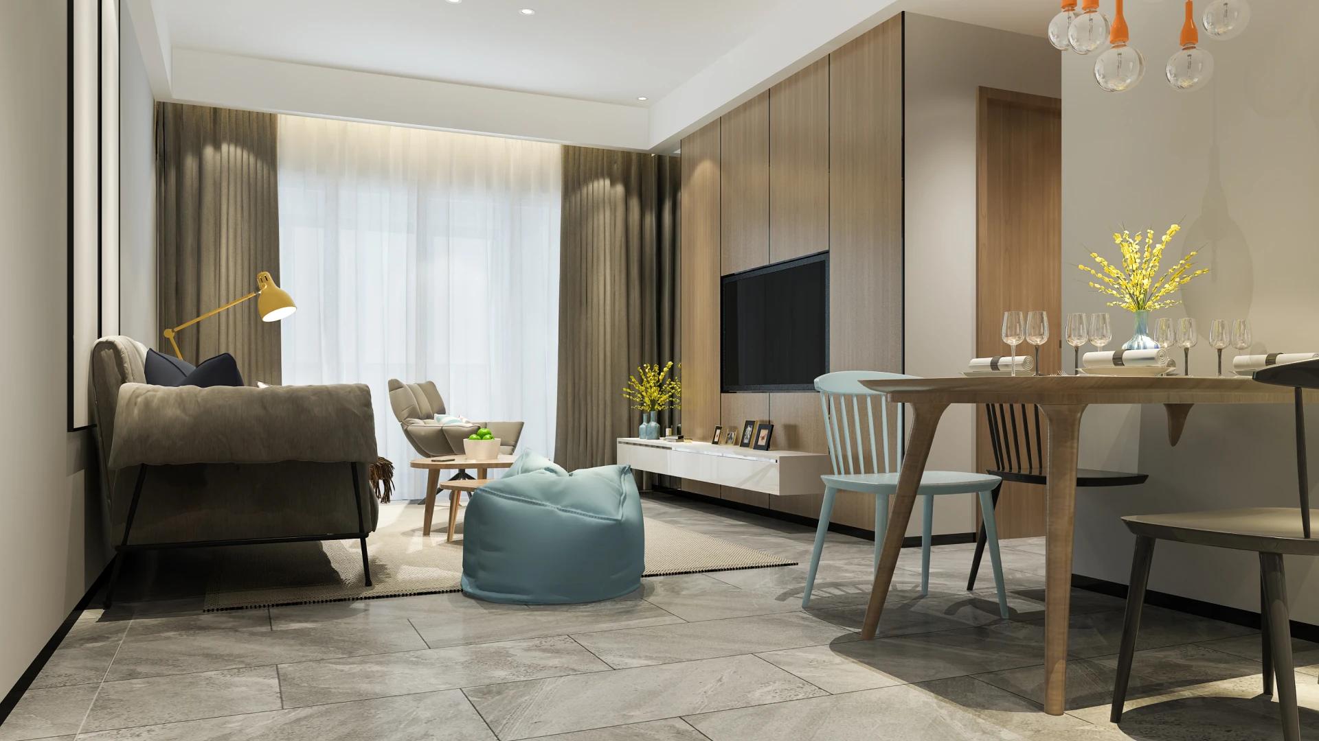 CONCORD warm contemporary interior