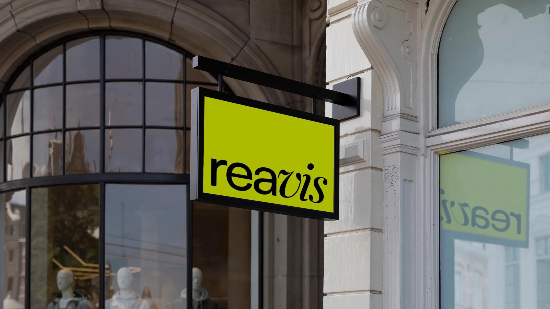 Reavis exterior building signage