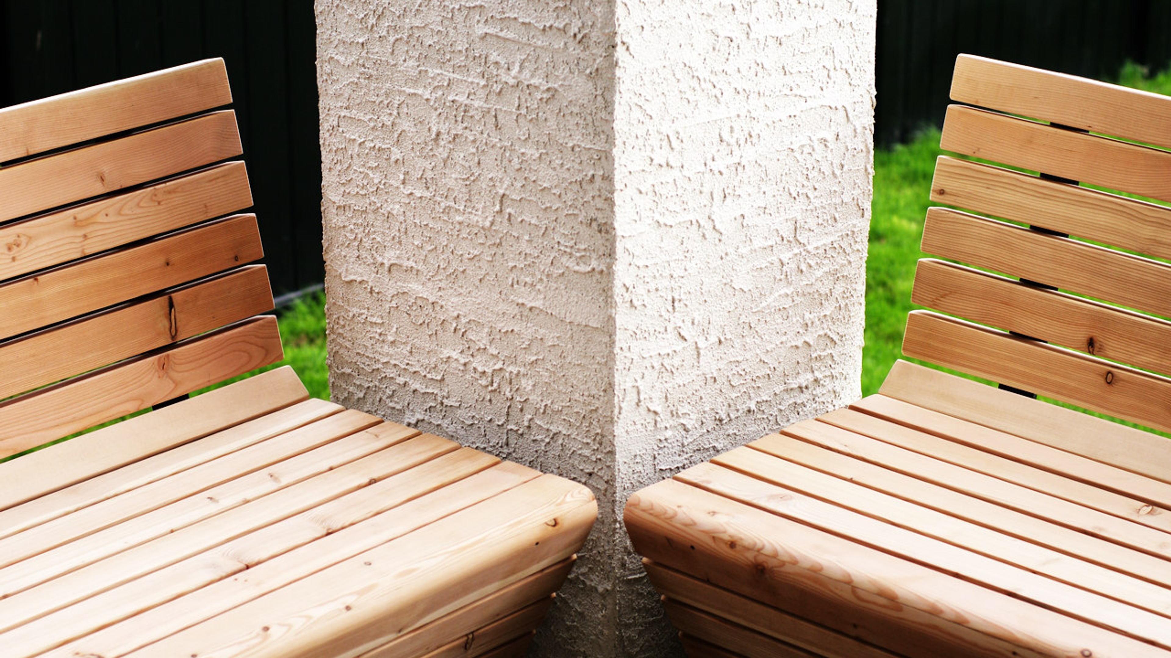 Claywork Design & Construction: Fir Benches