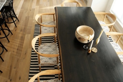 Claywork Design & Construction: Live Edge Dining Table