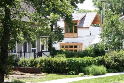 Claywork Design & Construction: double green roof