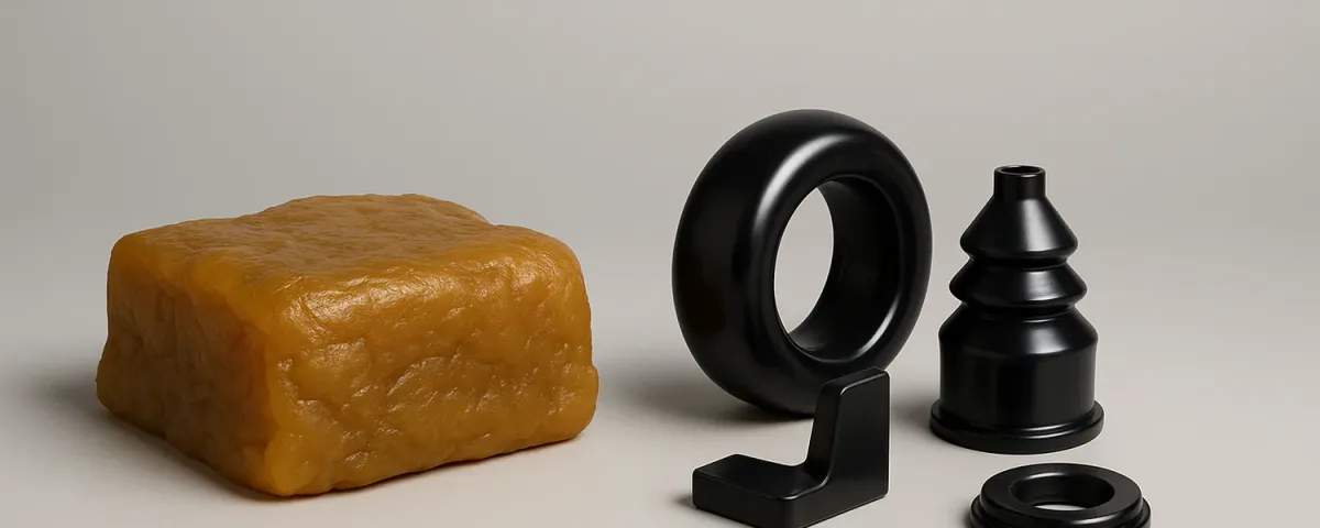 Vulkanisation: vom Rohkautschuk zum Gummi
