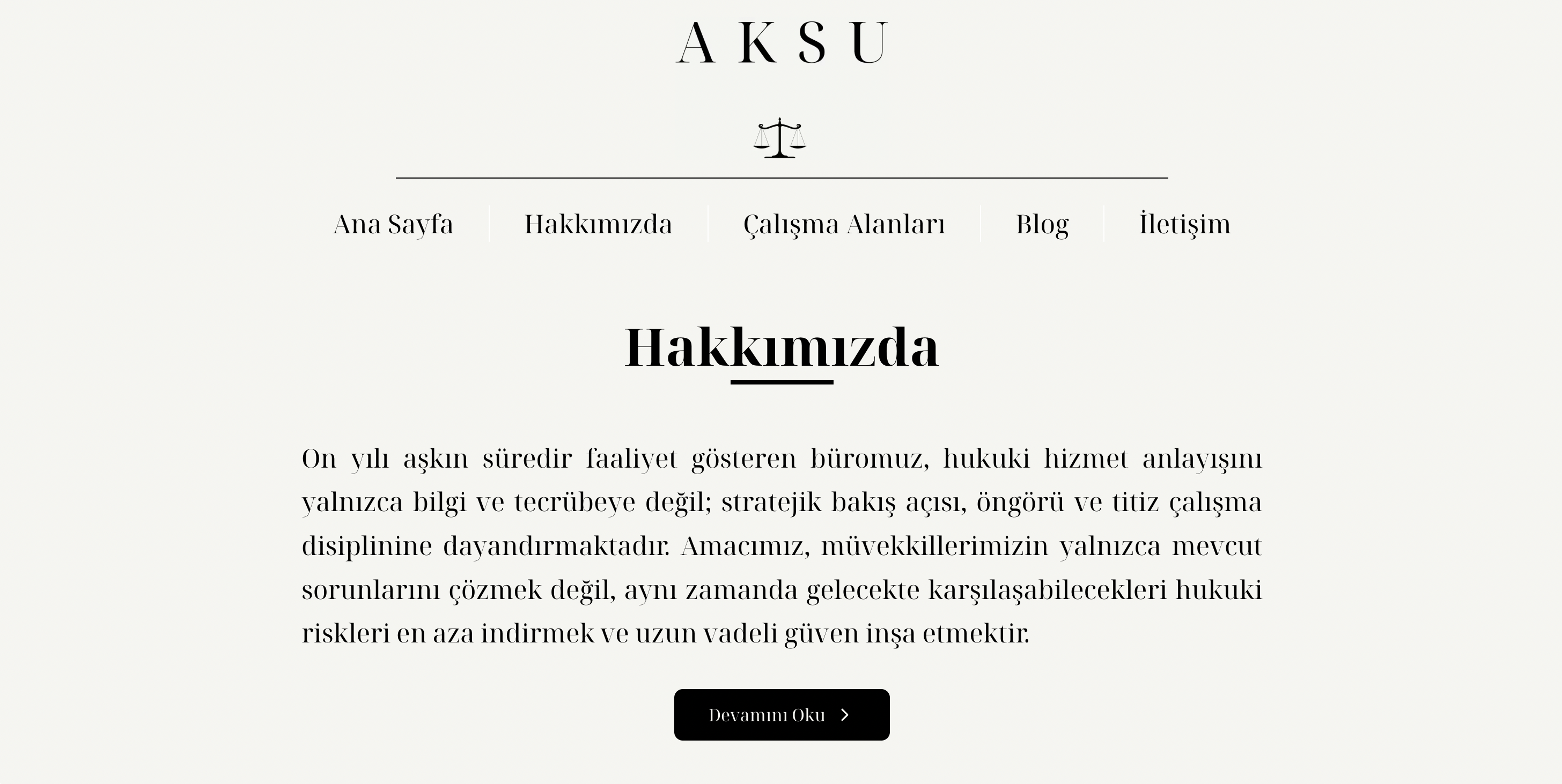 Avukat Website