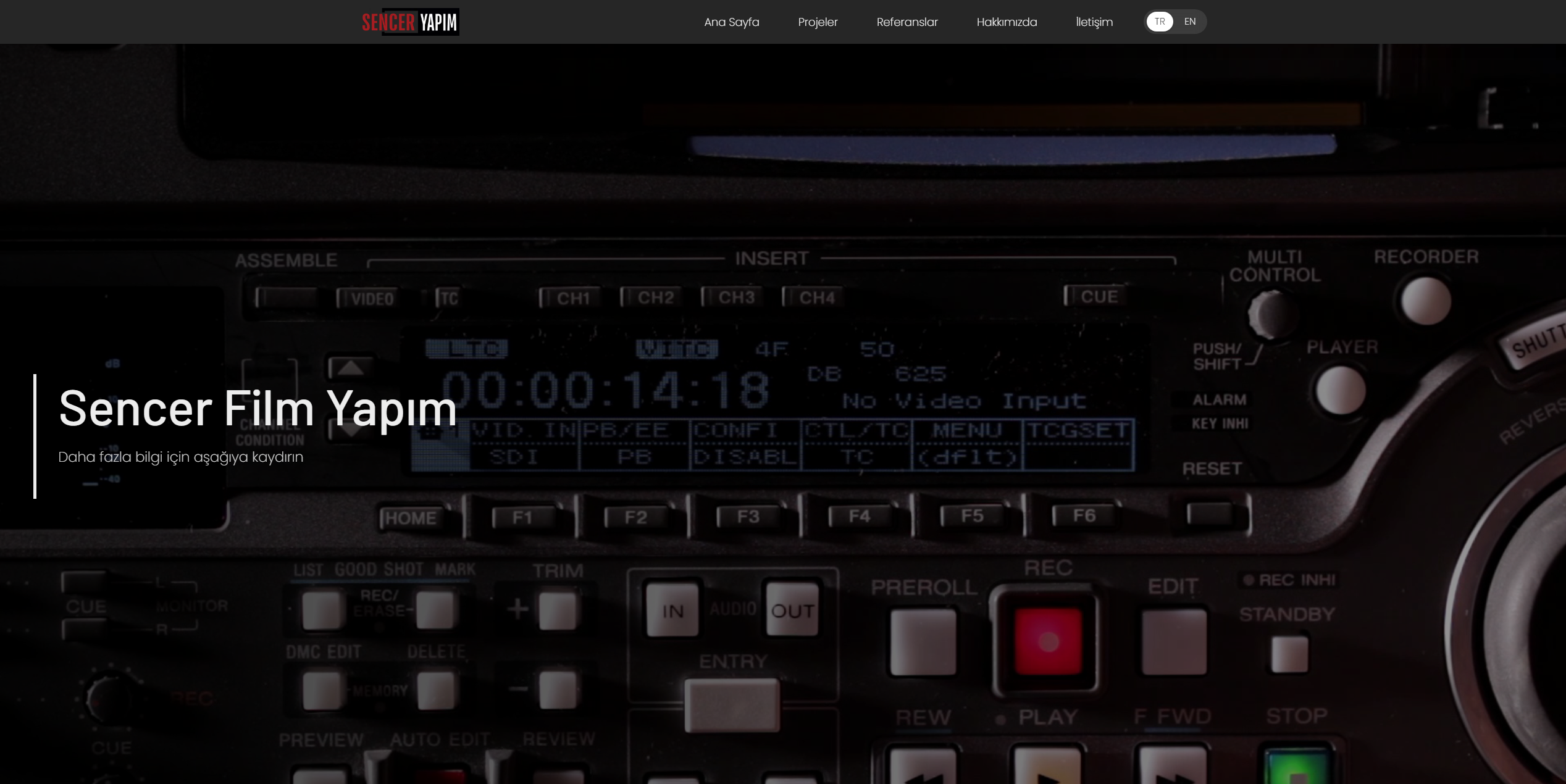 Sencer Film Yapım Website