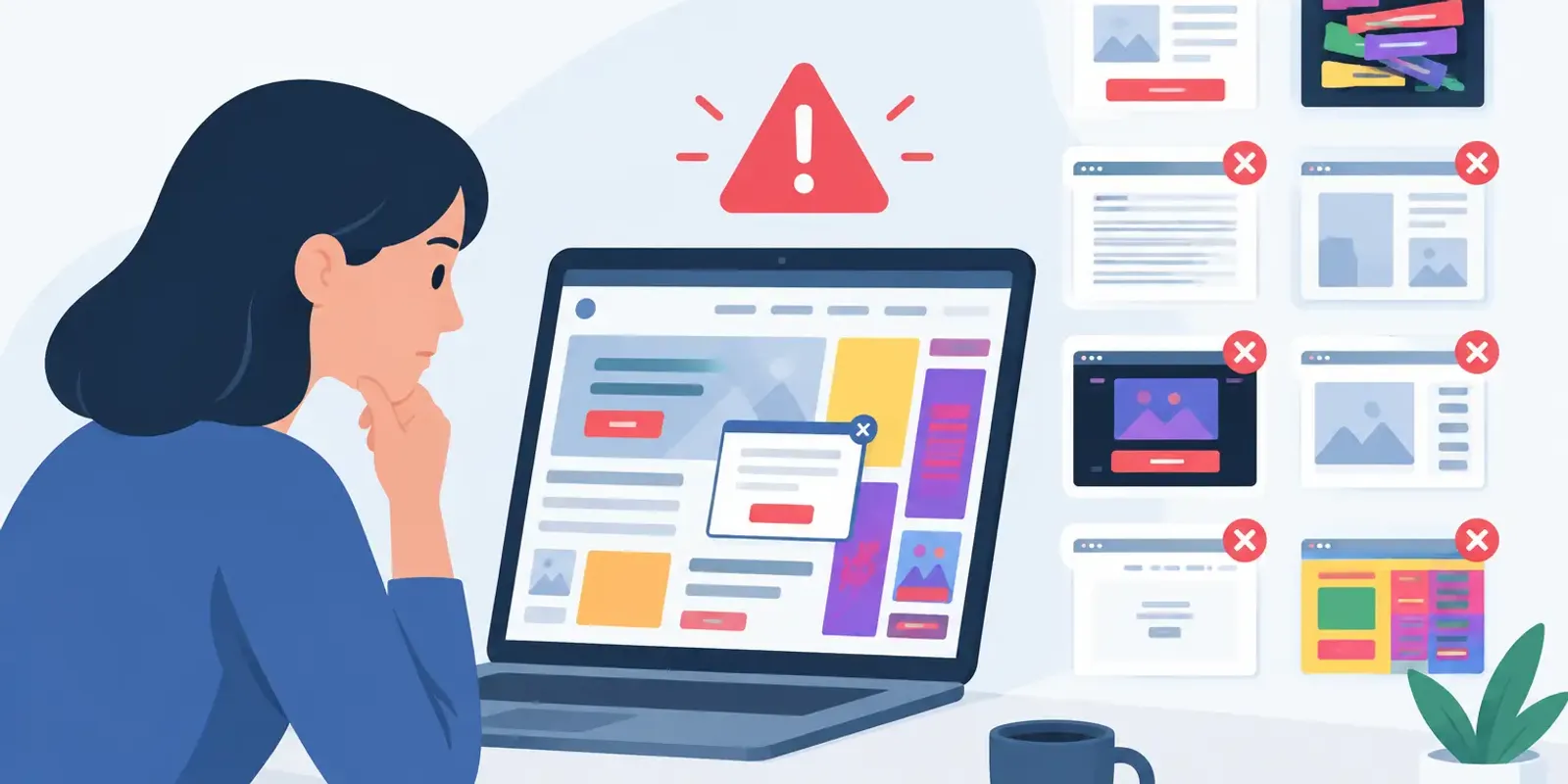 Woran erkenne ich schlechtes Webdesign? 10 Signale