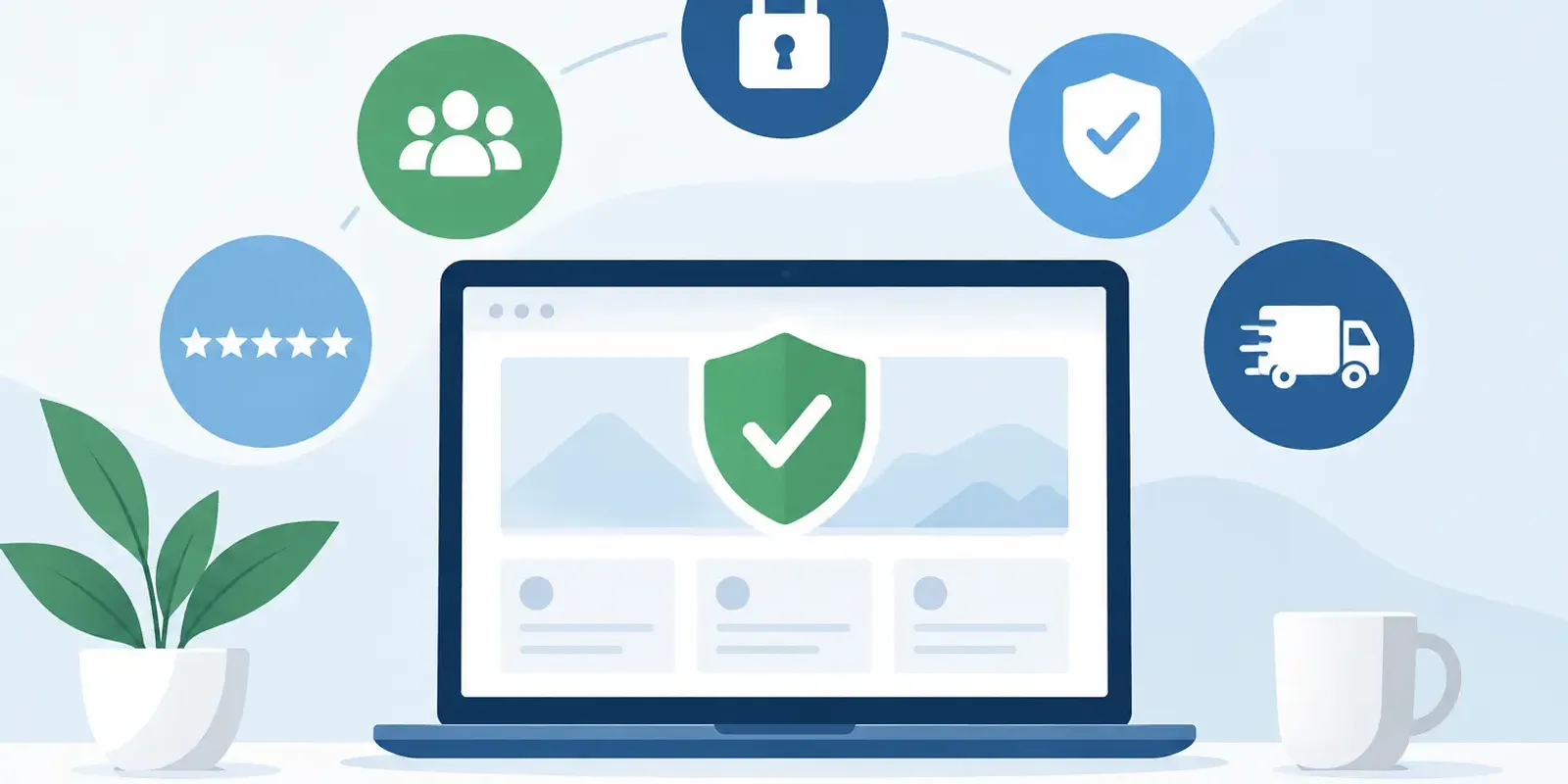Sieben Website Vertrauenssignale, die wirken