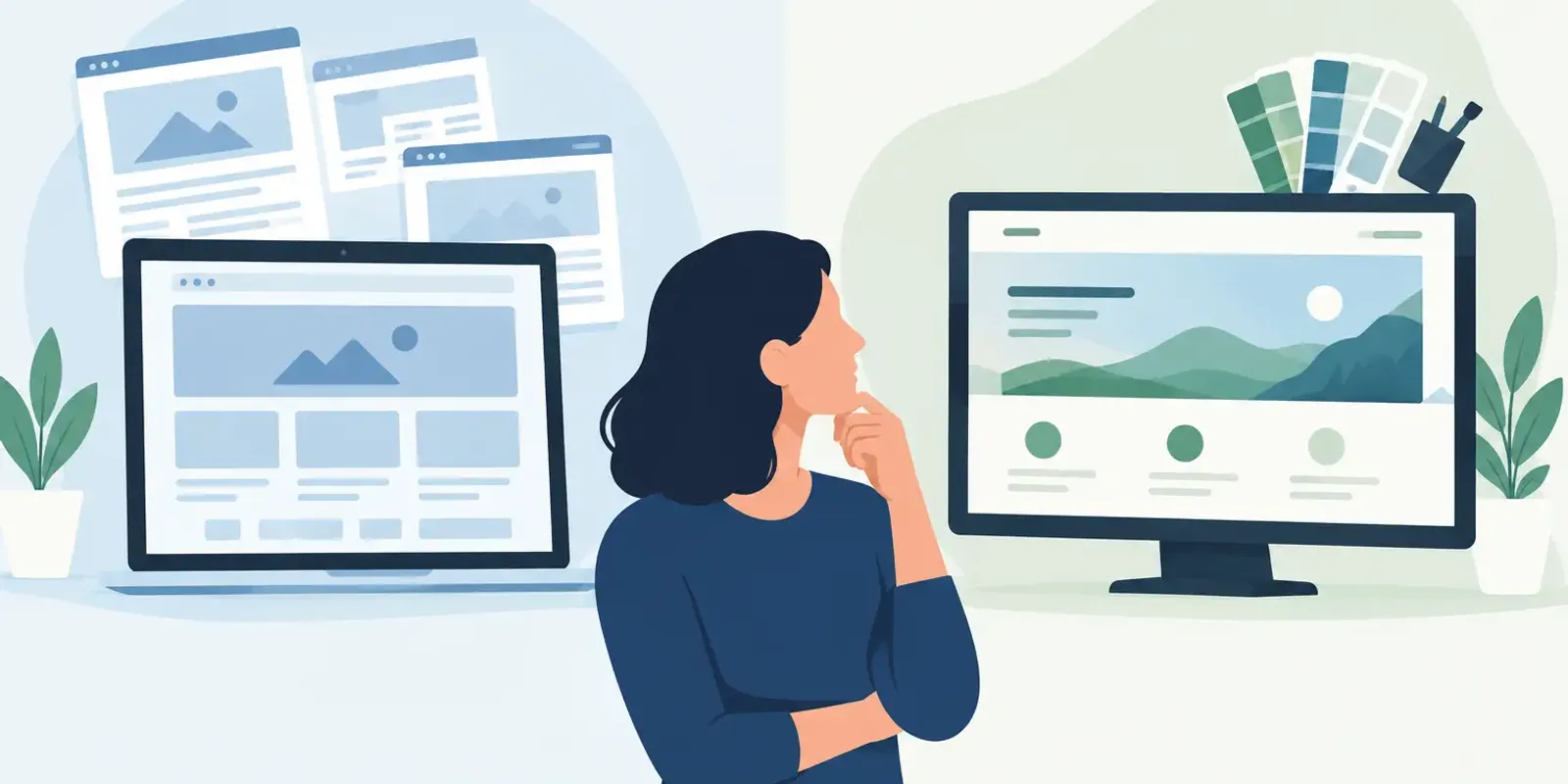Template versus Individualdesign: Was passt besser?