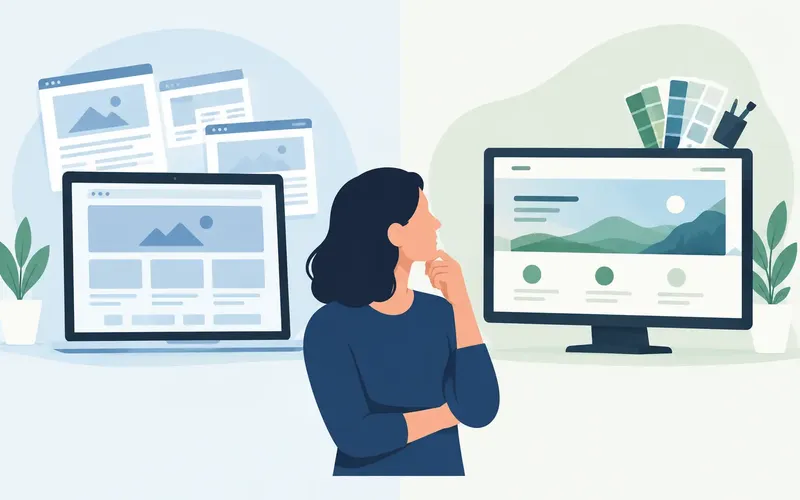 Template versus Individualdesign: Was passt besser?