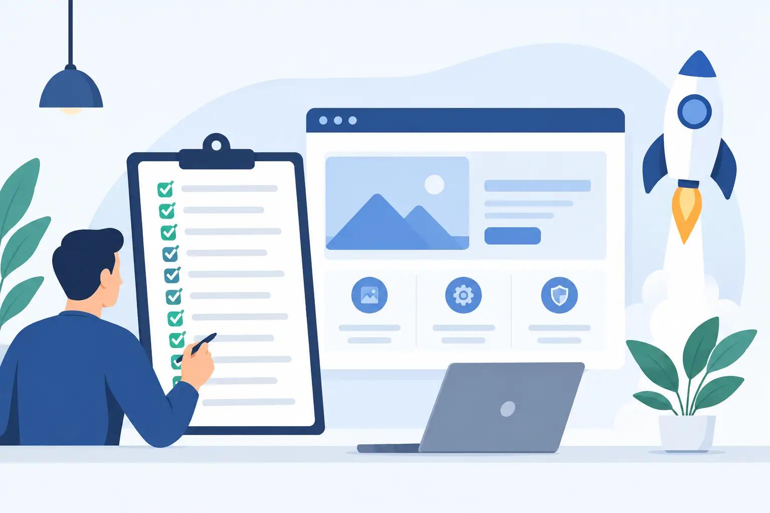 Website Checkliste: 12 Punkte vor dem Launch