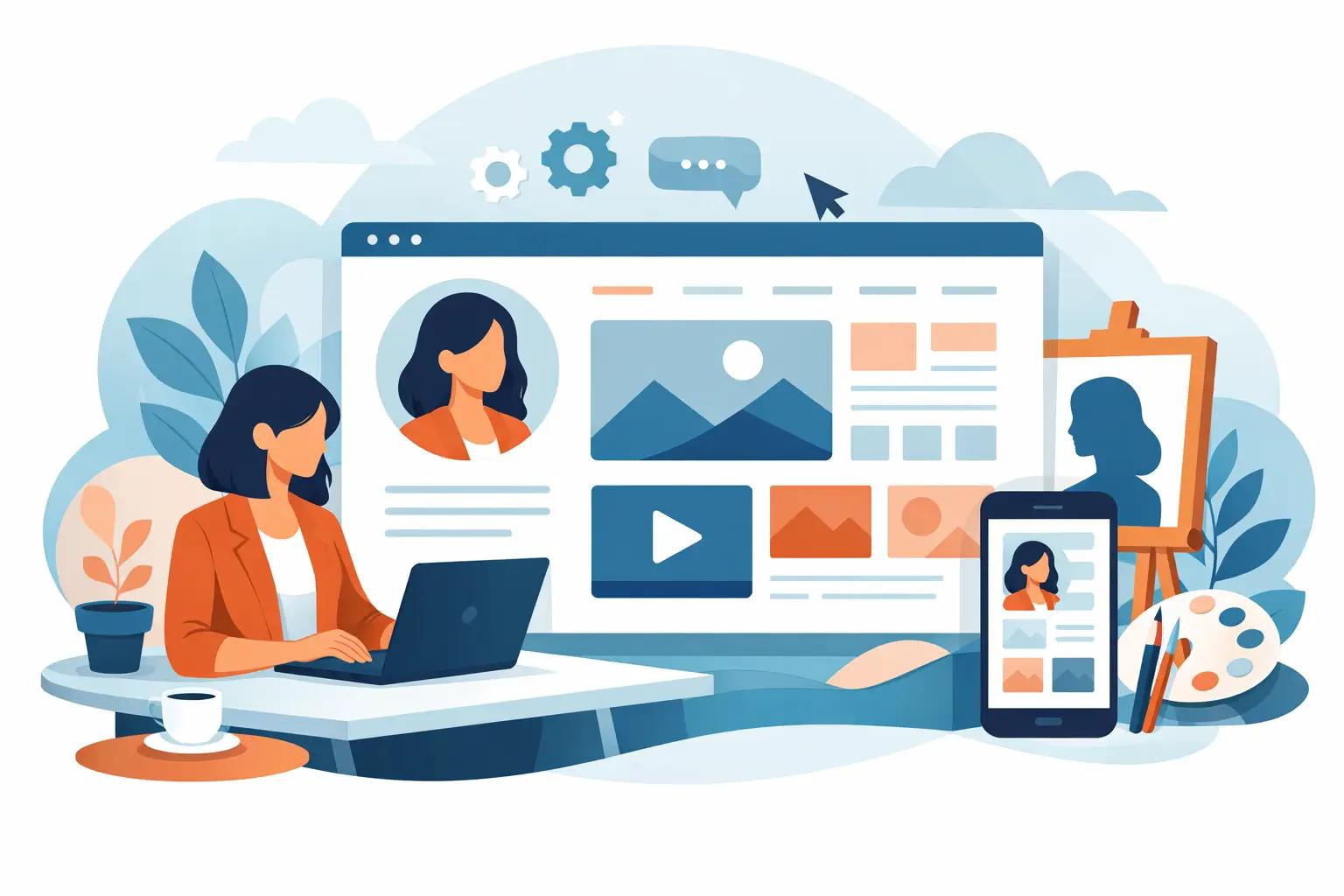 Homepage für deine Personal Brand erstellen