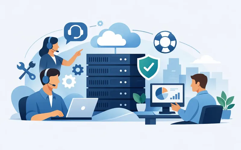 Hosting Support, der dein Unternehmen entlastet