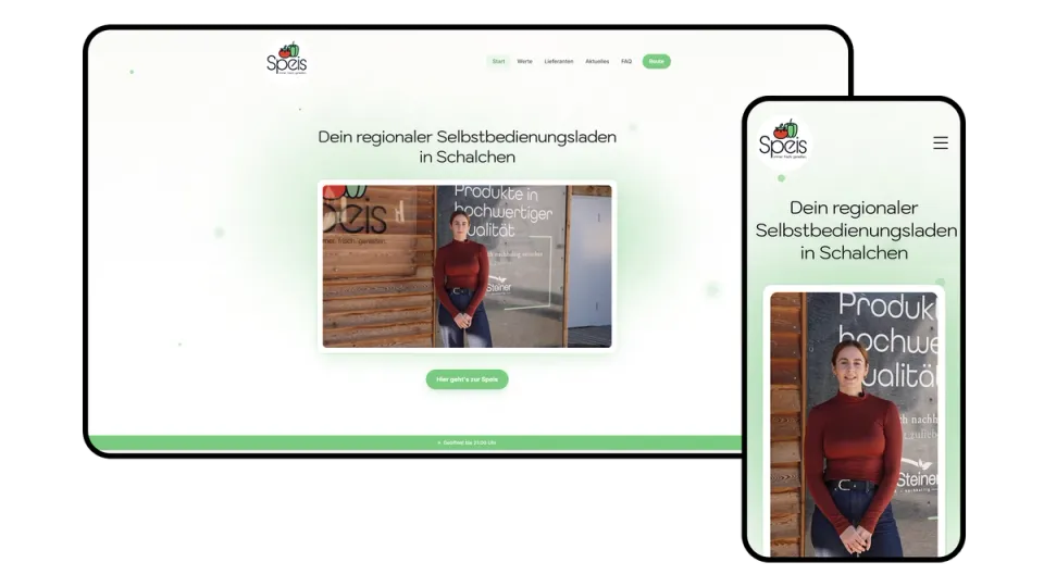 Speis Schalchen Website