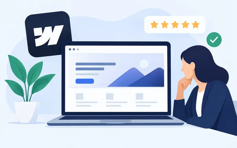 Webflow für Unternehmensseiten: ehrlich bewertet