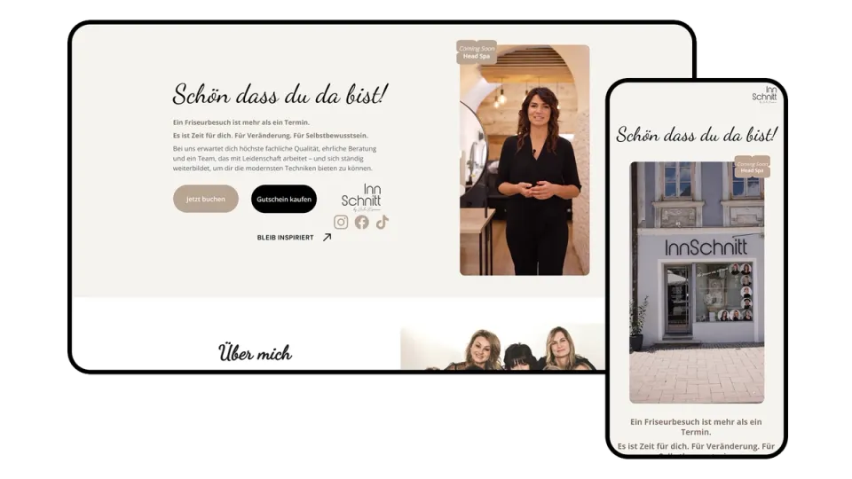 Inn Schnitt Website