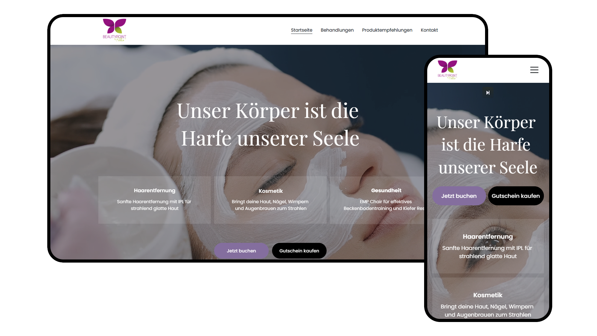 Beautypoint Petra Website